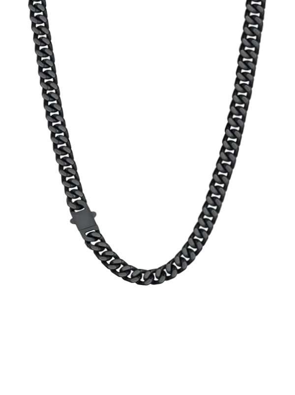 14MM CUBAN CHAIN BLACK